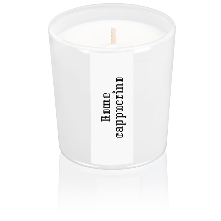 Zapachowa świeca sojowa ROME CAPPUCCINO o zapachu kawy z rzymskiej kawiarnii