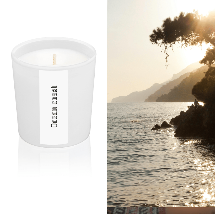 Naturalna świeca sojowa Wybrzeże Oceanu 280 ml