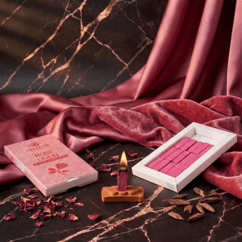 Kadzidełka cegiełki o zapachu drzewa różanego