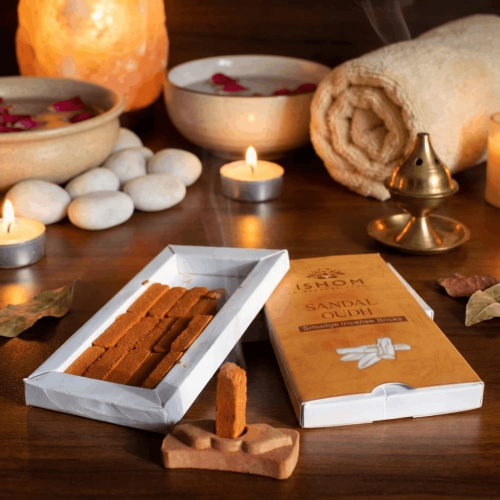 Kadzidełka cegiełki o zapachu drzewa sandałowego