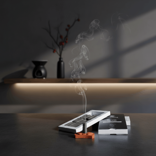 Kadzidełka cegiełki czarny oud